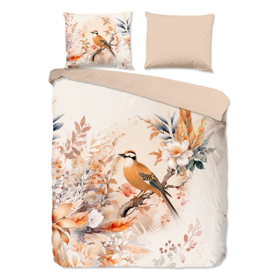 Dekbedovertrek Gloria - Lits-Jumeaux (240x220 cm) - Meerkleurig Katoen - Dessin: Dieren, Natuur - Good Morning - Dekbed-Discounter.nl afbeelding 1