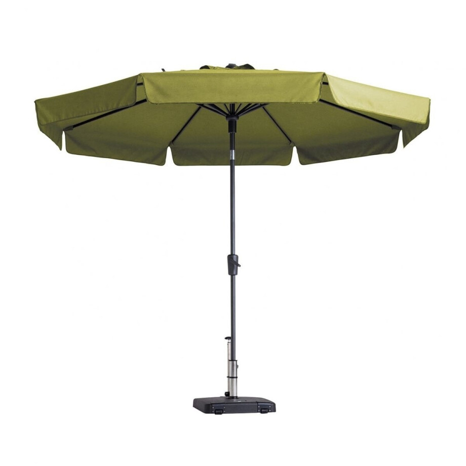 Flores stokparasol Ø 300cm | Sage Green afbeelding 1