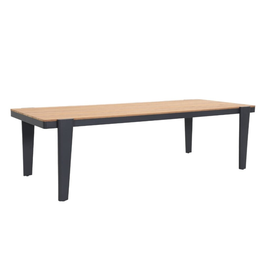 Vigo dining tuintafel 6 personen | teakhout + aluminium | Natural Teak | 260cm afbeelding 1