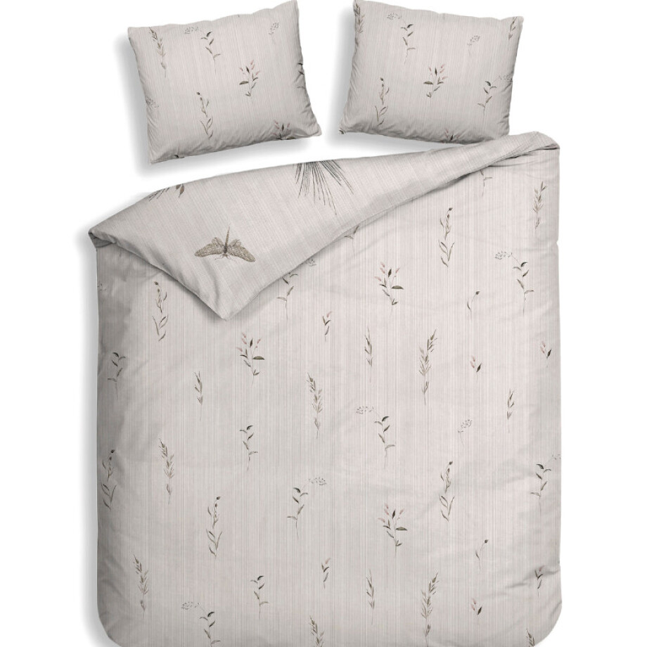 Dekbedovertrek Elvira - Lits-Jumeaux (240x220 cm) - Meerkleurig Katoen-satijn - Dessin: Bloemen - Heckett Lane - Dekbed-Discounter.nl afbeelding 