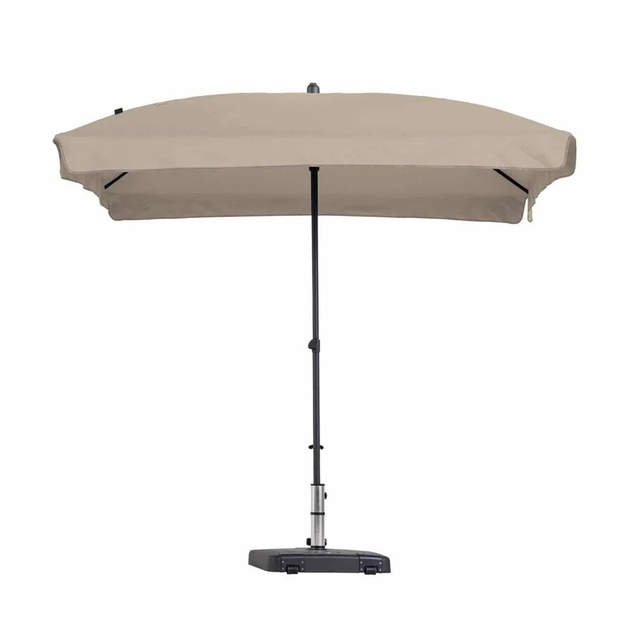 Patmos stokparasol 210x140cm | ecru afbeelding 1