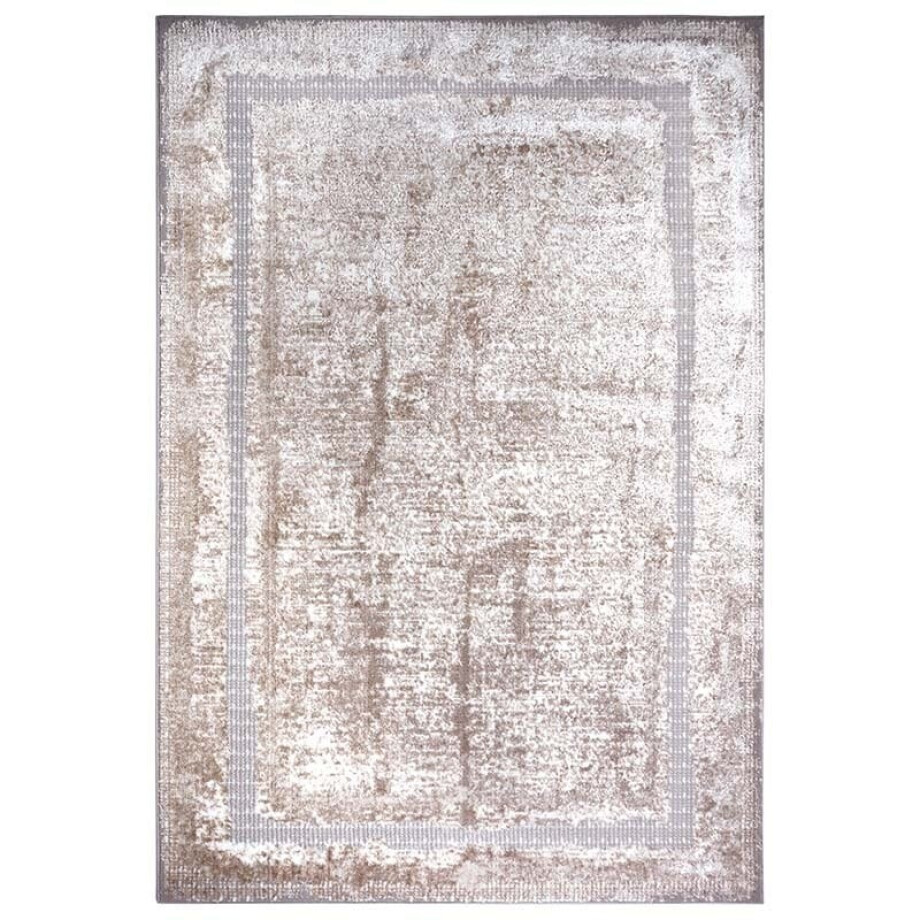 Vintage Vloerkleed Picasso - Zilver / Beige - Dekbed-Discounter.nl afbeelding 