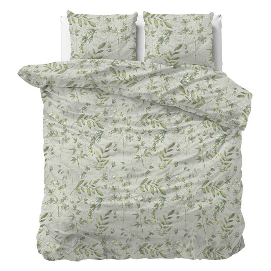 Dekbedovertrek Edona Dekbedovertrek - Lits-Jumeaux (240x220 cm) - Groen Polyester-katoen - Dessin: - Sleeptime Elegance - Dekbed-Discounter.nl Dekbedovertrek Edona Dekbedovertrek - Lits-Jumeaux (240x220 cm) - Groen Polyester-katoen - Dessin: - Sleeptime Elegance - Dekbed-Discounter.nl afbeelding 1
