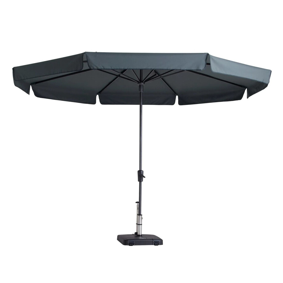 Syros luxe parasol Ø350cm | grijs Syros luxe parasol Ø350cm | grijs afbeelding 1