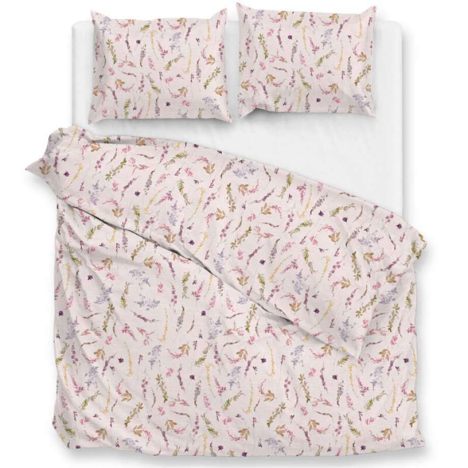 Dekbedovertrek Paco - Eenpersoons (140x200 cm) - Roze Katoen - Dessin: - Zo!Home - Dekbed-Discounter.nl afbeelding 