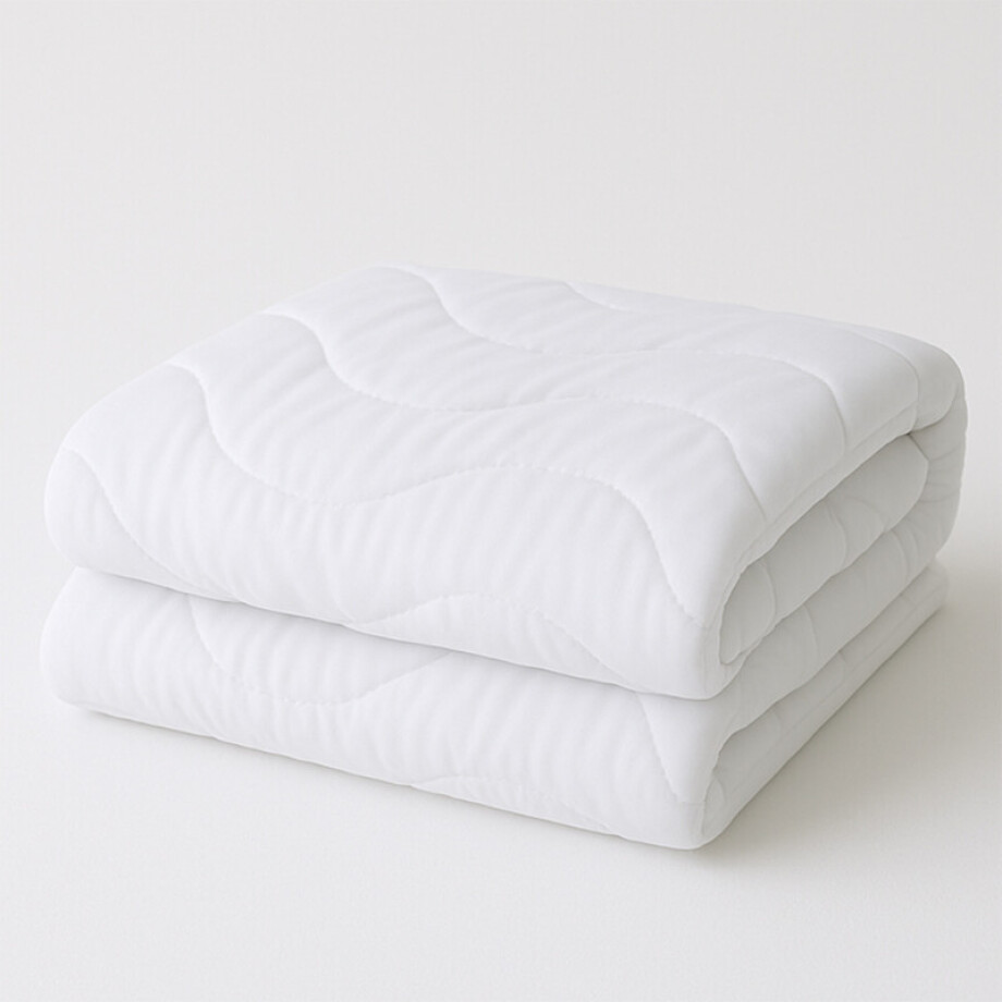 Junior Dekbed Zomerdekbed 200 x 200 cm - Zomer - - 90x200 cm (Junior) - Dekbed Discounter - 200 gram per m² - Voor - Vulling: 100% Microvezel - Wit - afbeelding 