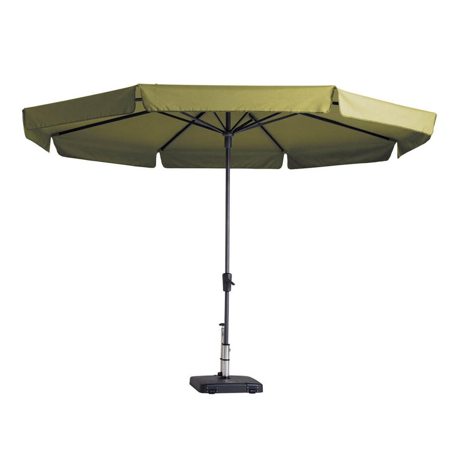 Syros luxe parasol Ø350cm | Sage Green afbeelding 