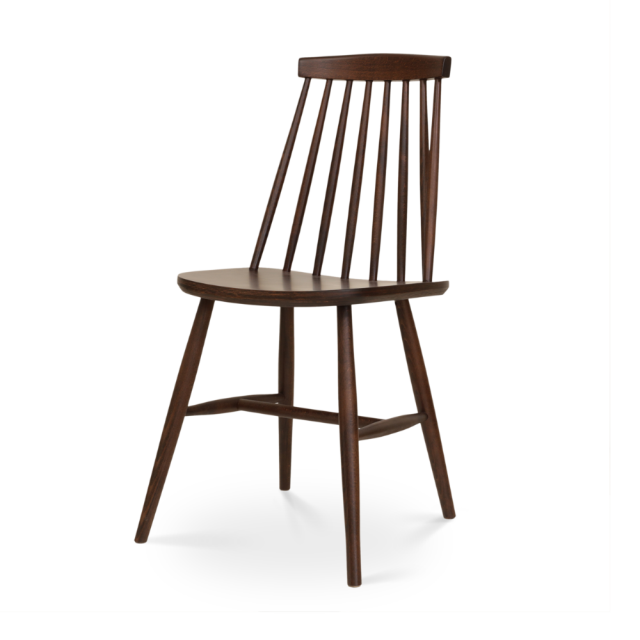 Filou houten spijlenstoel walnoot Filou houten spijlenstoel walnoot afbeelding 1