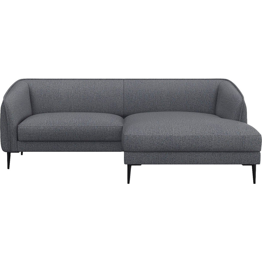 FLEXLUX Hoekbank Belle designbank, L-vorm, BxD 218x149 cm Scandinavisch design, in hoogwaardige afwerking, BxD 218x149 cm afbeelding 1