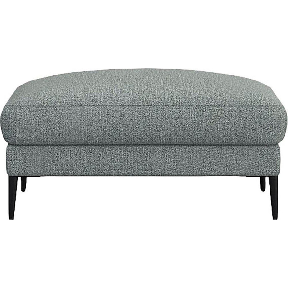 FLEXLUX Poef Belle gestoffeerde hocker, zithocker Scandinavisch design, in een sublieme verwerking afbeelding 1