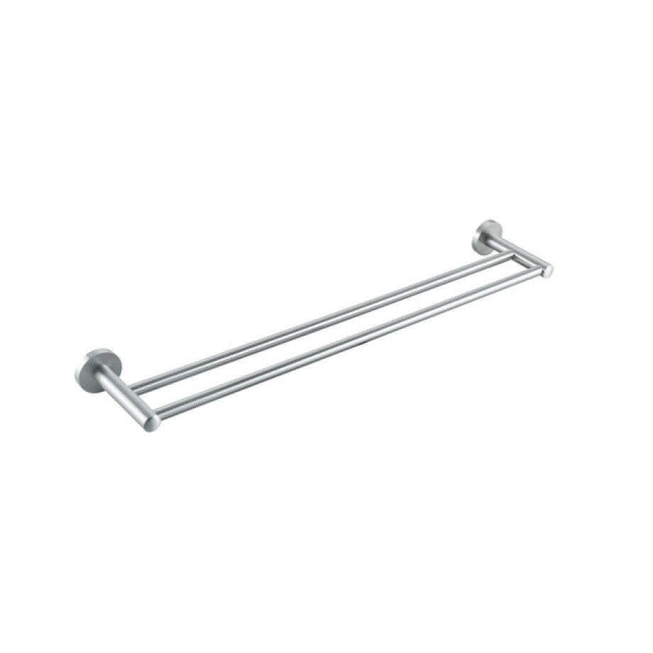 Fortifura Calvi Handdoekhouder - dubbel - rond - Geborsteld RVS PVD (RVS) SW639929 Fortifura Calvi Handdoekhouder - dubbel - rond - Geborsteld RVS PVD (RVS) SW639929 afbeelding 1