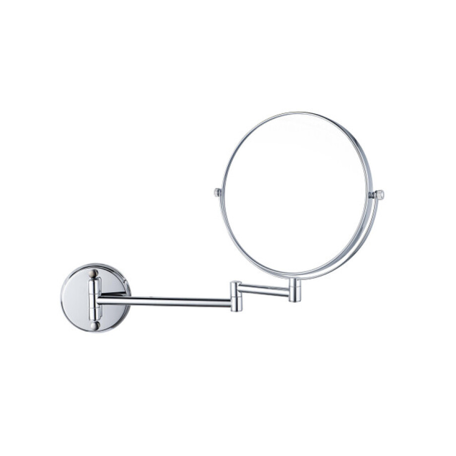 Fortifura Calvi make-up spiegel - 20cm - 1x en 3x vergrotend - rond - chroom SW1126036 afbeelding 1