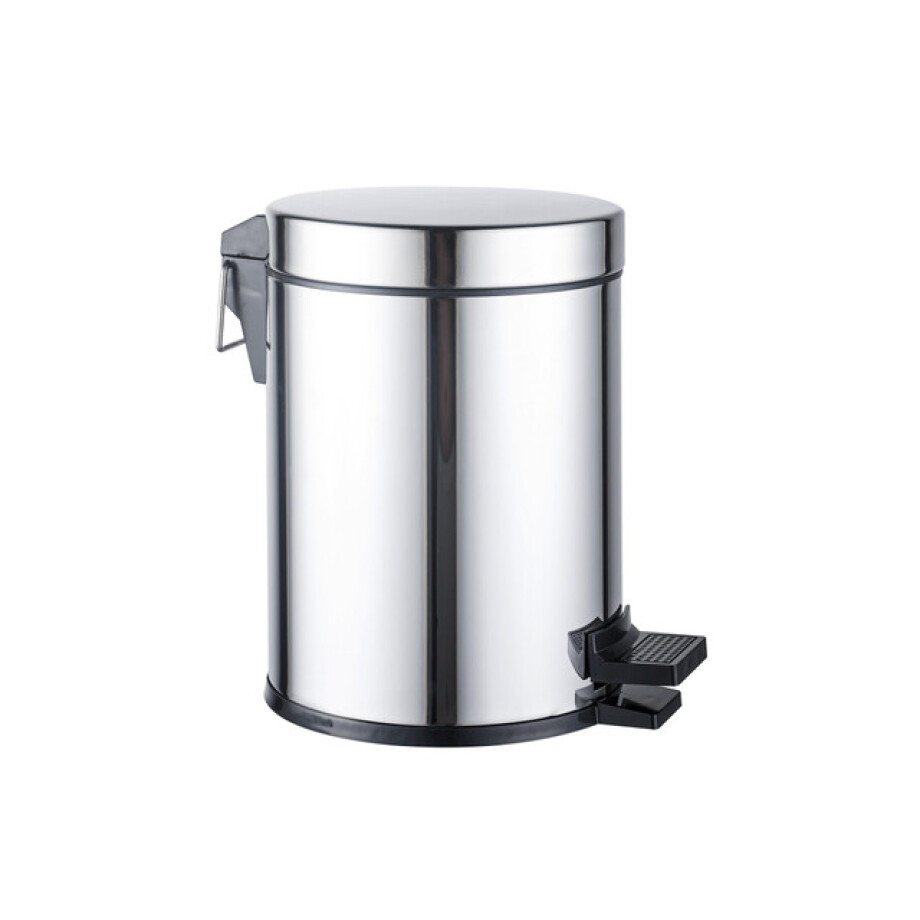 Fortifura Calvi pedaalemmer - 5 liter - rond - chroom SW1111576 afbeelding 1