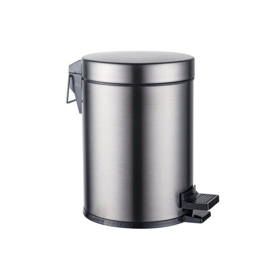 Fortifura Calvi pedaalemmer - 5 liter - rond - Geborsteld Gunmetal PVD SW1111580 afbeelding 1