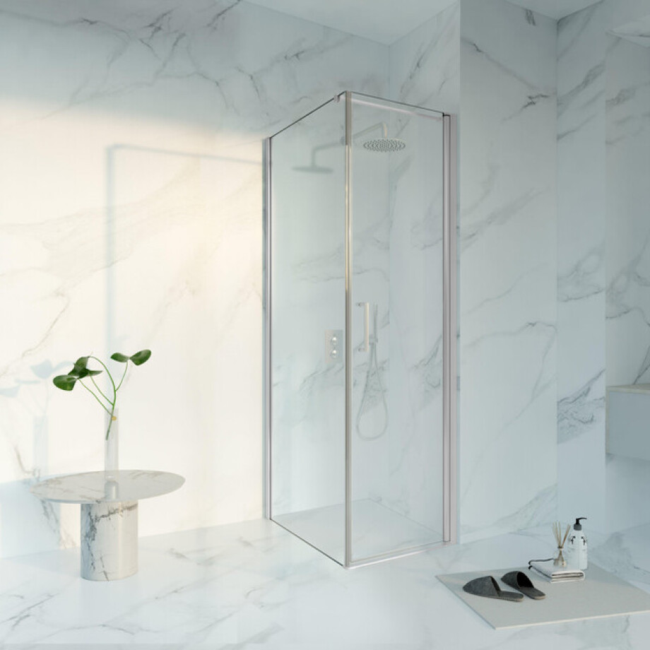 Fortifura Galeria Douchecabine - 60x80x200 - Profiel veiligheidsglas - anti kalk - chroom SW1122467/SW797914/SW797904 Fortifura Galeria Douchecabine - 60x80x200 - Profiel veiligheidsglas - anti kalk - chroom SW1122467/SW797914/SW797904 afbeelding 1