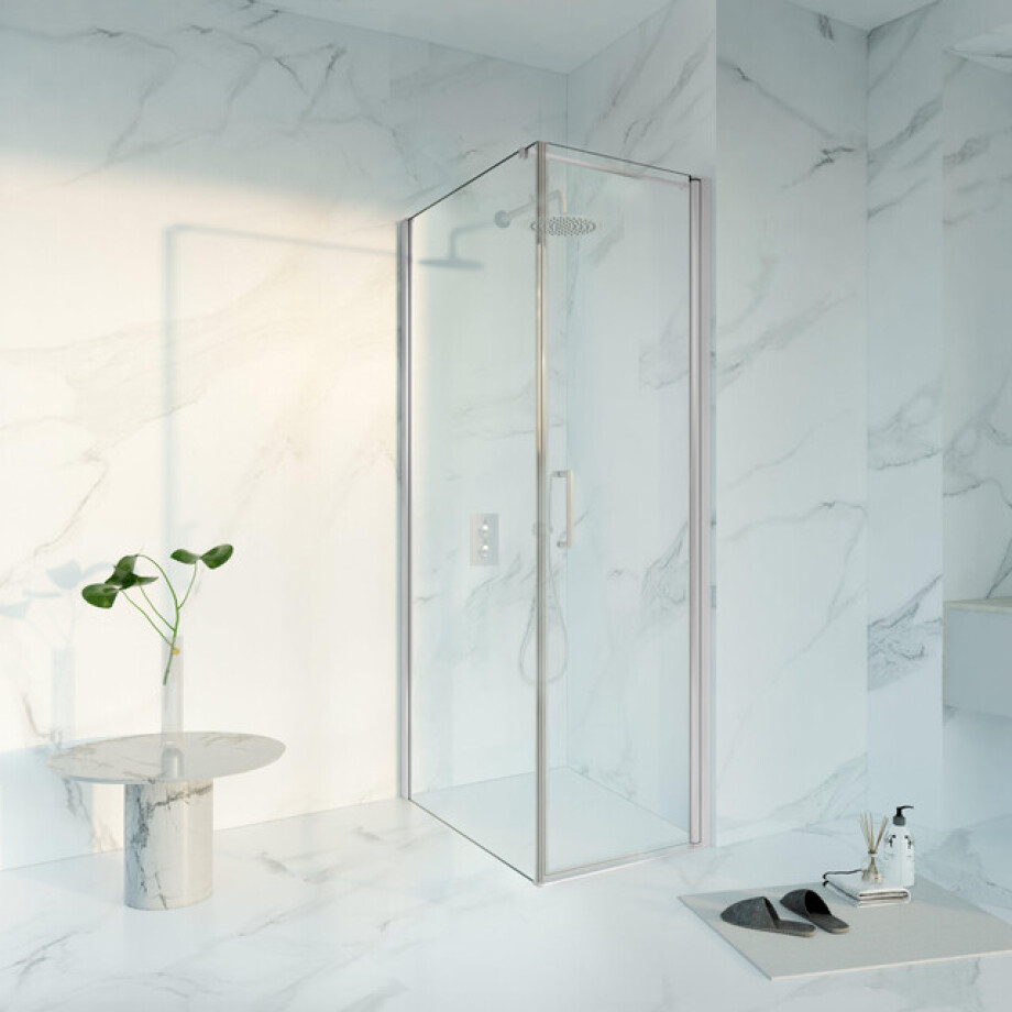 Fortifura Galeria Douchecabine - 60x90x200 - Profiel veiligheidsglas - anti kalk - chroom SW1122467/SW797926/SW797904 Fortifura Galeria Douchecabine - 60x90x200 - Profiel veiligheidsglas - anti kalk - chroom SW1122467/SW797926/SW797904 afbeelding 1