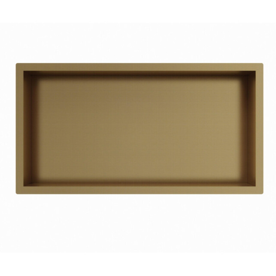 Fortifura Galeria Inbouwnis - 30x60x10cm - Geborsteld Messing PVD (Goud) afbeelding 1