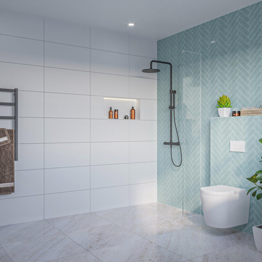 Fortifura Galeria Inloopdouche - helder glas - 180x200cm - 8mm - nano - blind inbouw profiel SW797920 SW1102415 Fortifura Galeria Inloopdouche - helder glas - 180x200cm - 8mm - nano - blind inbouw profiel SW797920 SW1102415 afbeelding 1