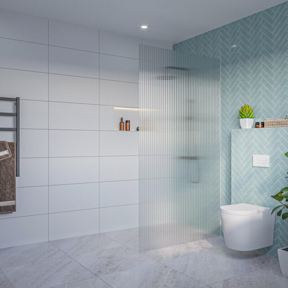 Fortifura Galeria Inloopdouche - ribbel glas - 100x200cm - 8mm - nano - blind inbouw profiel SW797955 SW1102415 Fortifura Galeria Inloopdouche - ribbel glas - 100x200cm - 8mm - nano - blind inbouw profiel SW797955 SW1102415 afbeelding 1