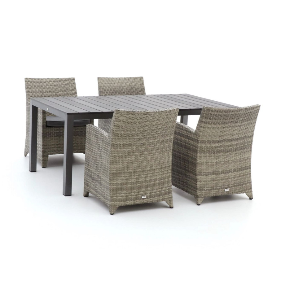 Forza Barolo/Fidenza 183cm dining tuinset 5-delig - Laagste prijsgarantie! afbeelding 1