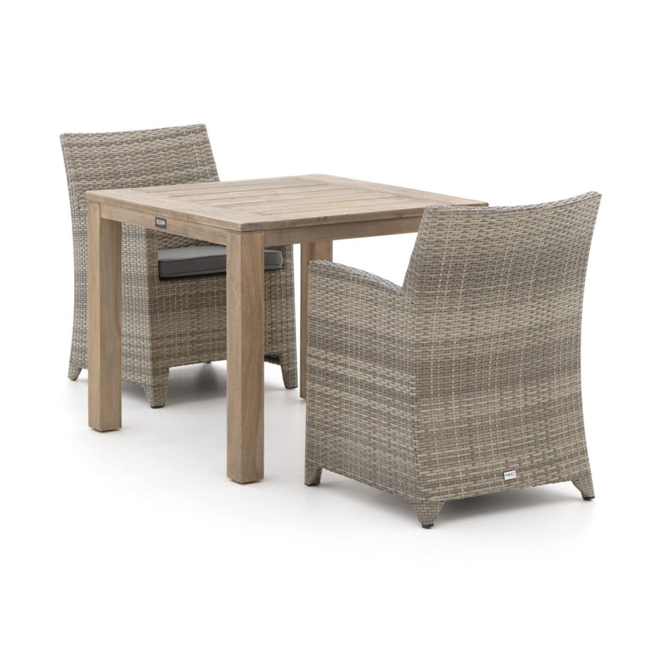 Forza Barolo/ROUGH-S 90cm dining tuinset 3-delig - Laagste prijsgarantie! afbeelding 1