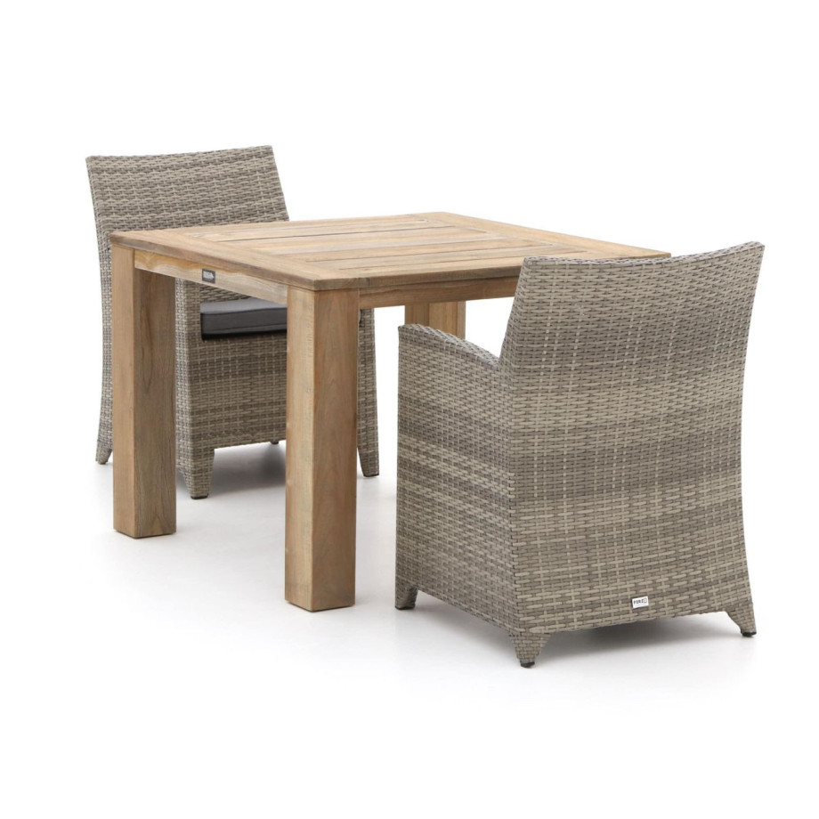 Forza Barolo/ROUGH-X 100cm dining tuinset 3-delig - Laagste prijsgarantie! afbeelding 1