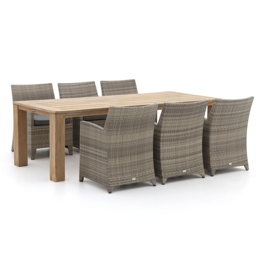 Forza Barolo/ROUGH-X 240cm dining tuinset 7-delig - Laagste prijsgarantie! afbeelding 1