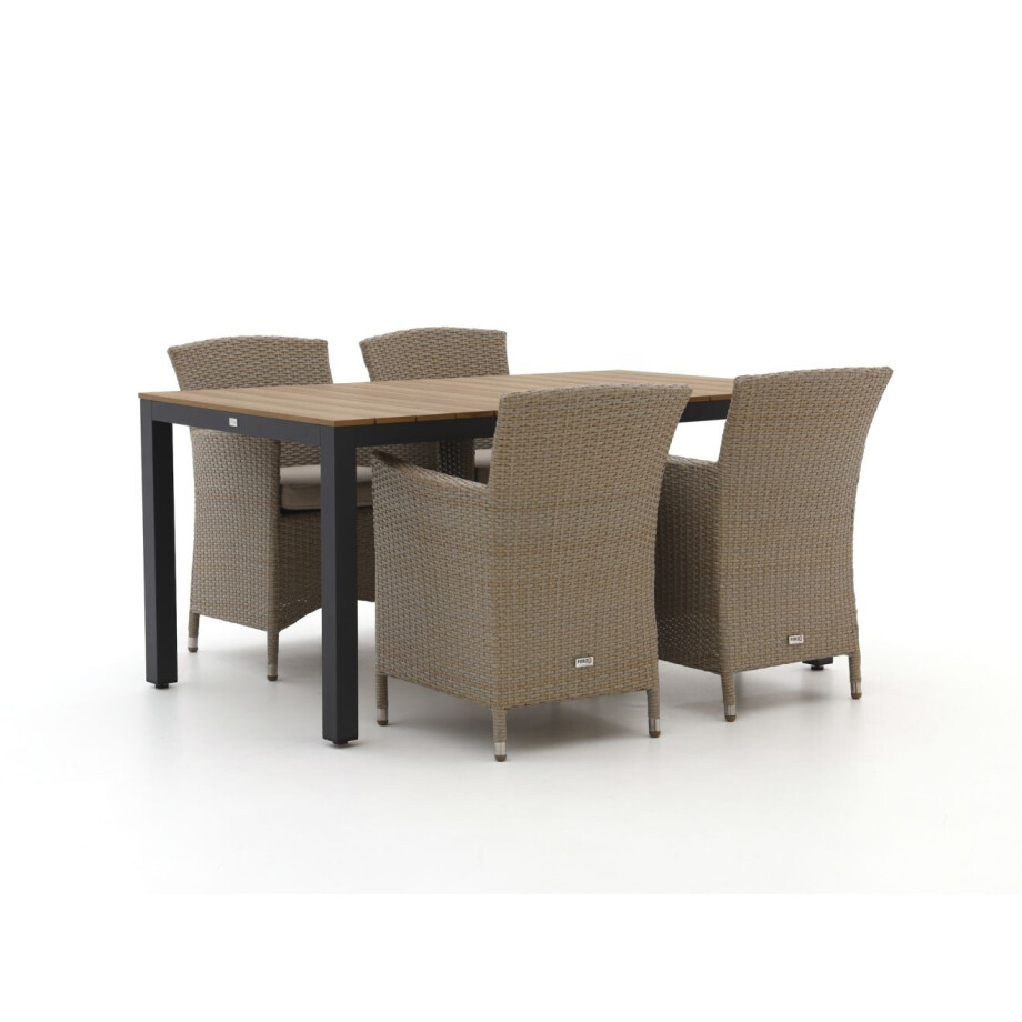 Forza Cecita/Fidenza 160cm dining tuinset 5-delig - Laagste prijsgarantie! afbeelding 1