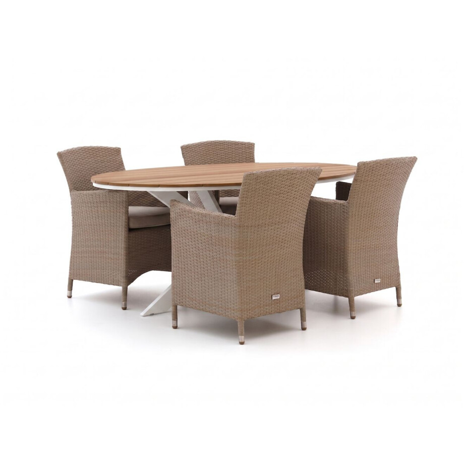 Forza Cecita/Fidenza ovaal 180cm dining tuinset 5-delig - Laagste prijsgarantie! Forza Cecita/Fidenza ovaal 180cm dining tuinset 5-delig - Laagste prijsgarantie! afbeelding 1