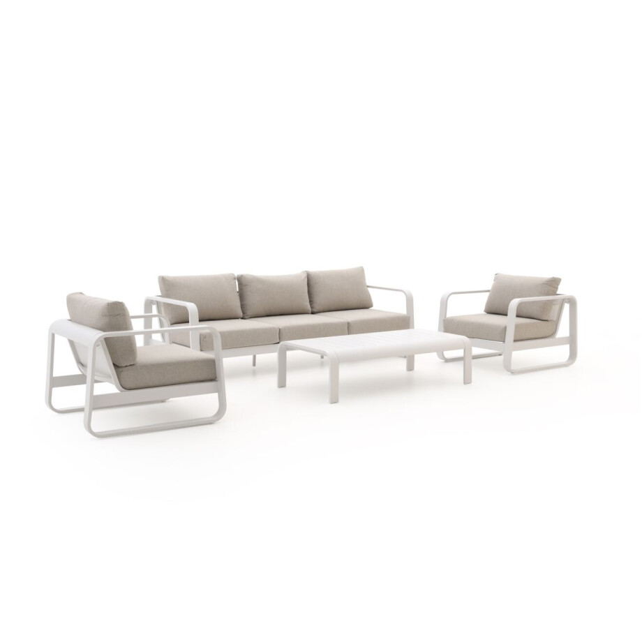 Forza Liri stoel-bank loungeset 4-delig - Laagste prijsgarantie! Forza Liri stoel-bank loungeset 4-delig - Laagste prijsgarantie! afbeelding 1