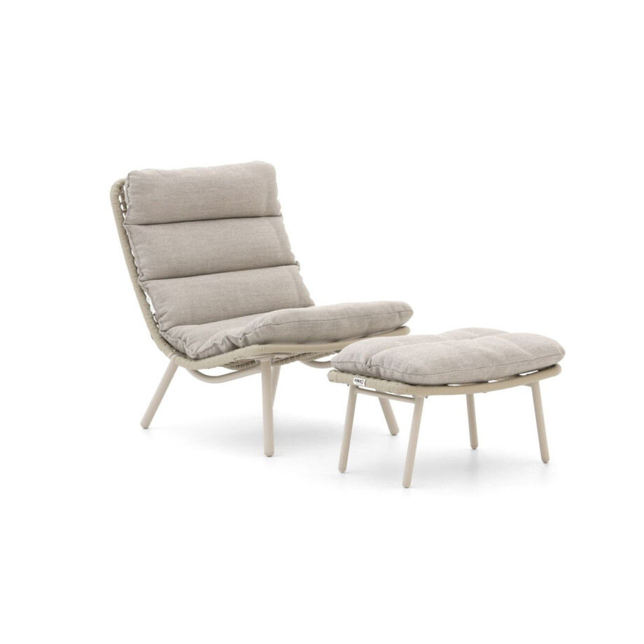 Forza Marradi lounge tuinstoel met voetenbank - Laagste prijsgarantie! Forza Marradi lounge tuinstoel met voetenbank - Laagste prijsgarantie! afbeelding 1