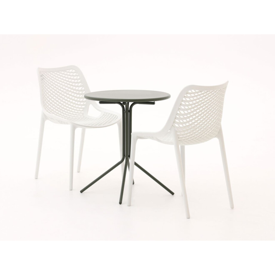 Forza Ripi/Aziano ø 60cm balkonset 3-delig stapelbaar - Laagste prijsgarantie! afbeelding 1