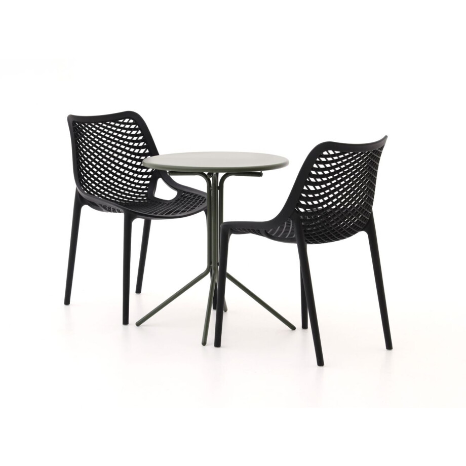Forza Ripi/Aziano ø 60cm balkonset 3-delig stapelbaar - Laagste prijsgarantie! afbeelding 1