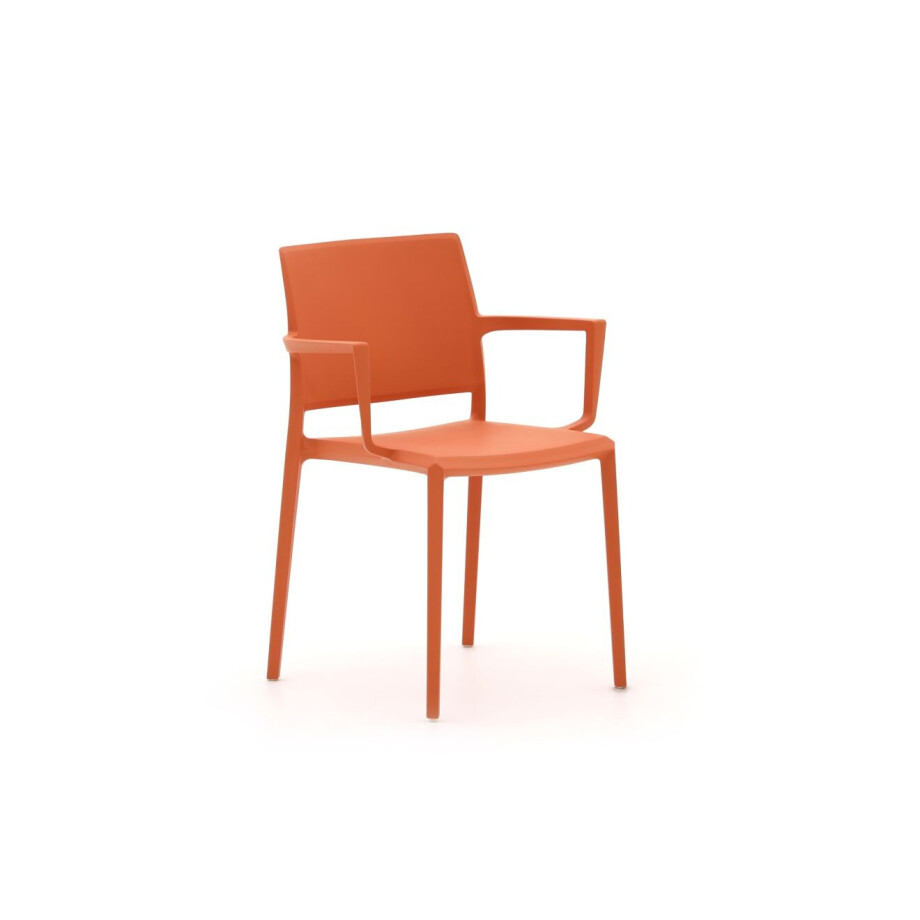 Forza Sile dining tuinstoel stapelbaar - Laagste prijsgarantie! afbeelding 1