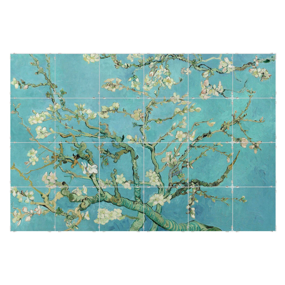 Fototegels Van Gogh - almondblossom kunststof | Orangewallz afbeelding 1