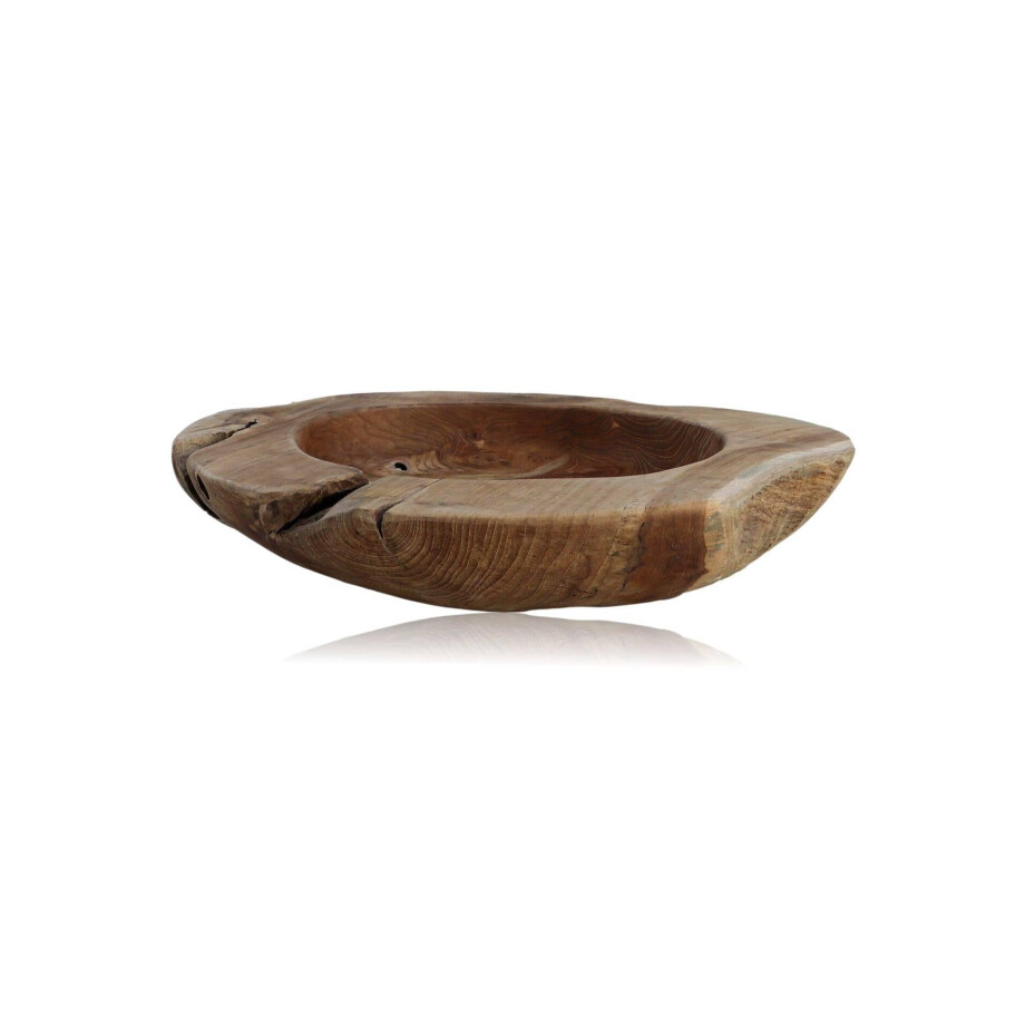 Fruitschaal Woody behandeld met bijenwas | HSM Collection afbeelding 1