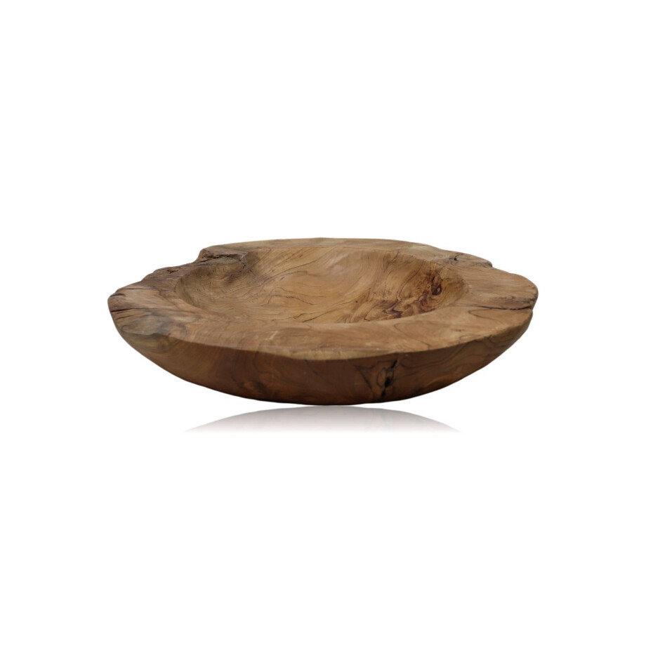 Fruitschaal Woody teakhout | HSM Collection afbeelding 1