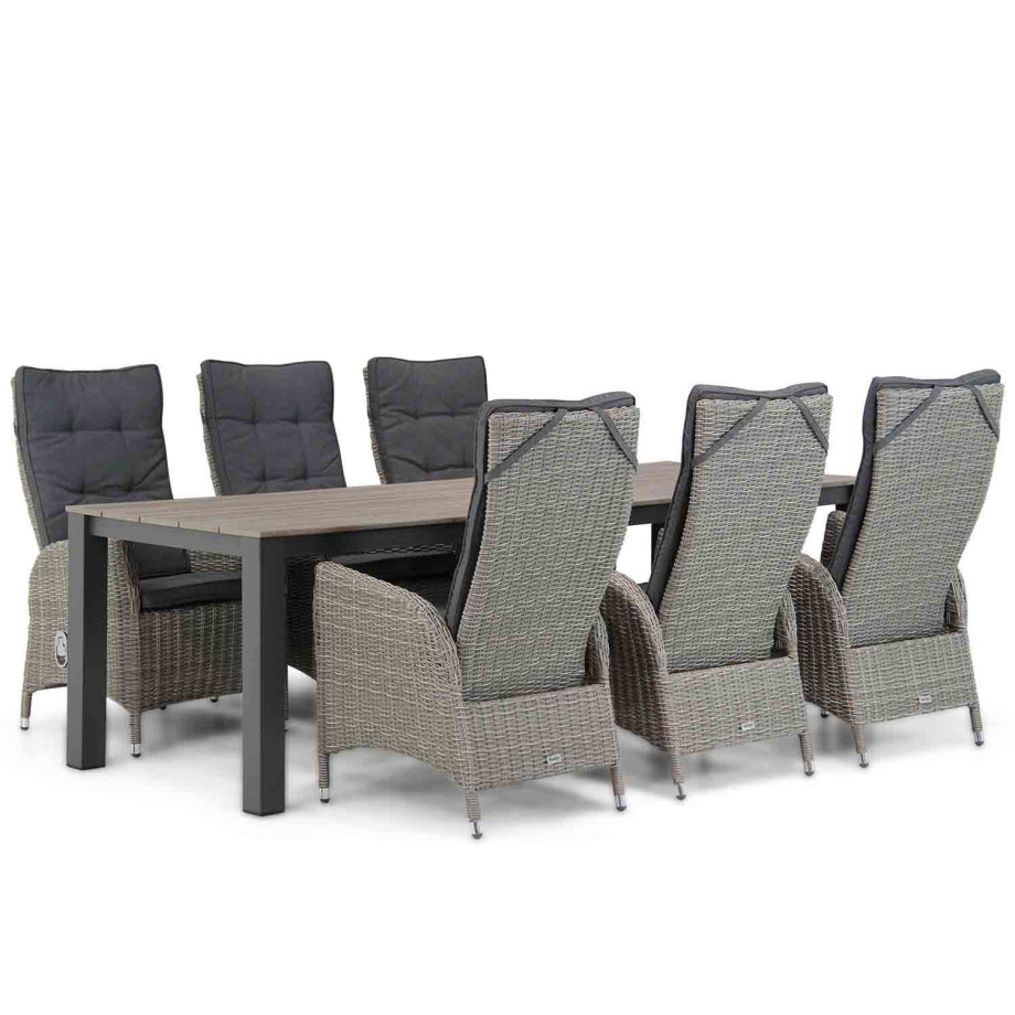 Garden Collections Lincoln/Valley 240 cm dining tuinset 7-delig afbeelding 1