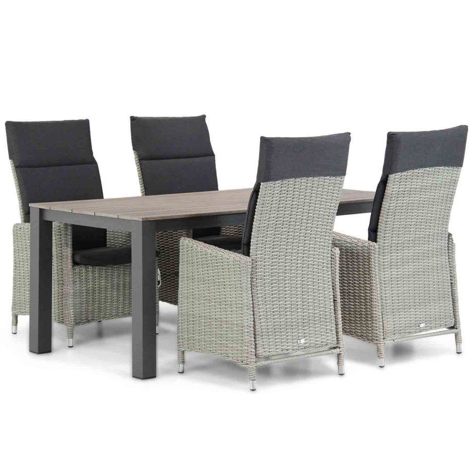Garden Collections Madera/Valley 180 cm dining tuinset 5-delig afbeelding 1