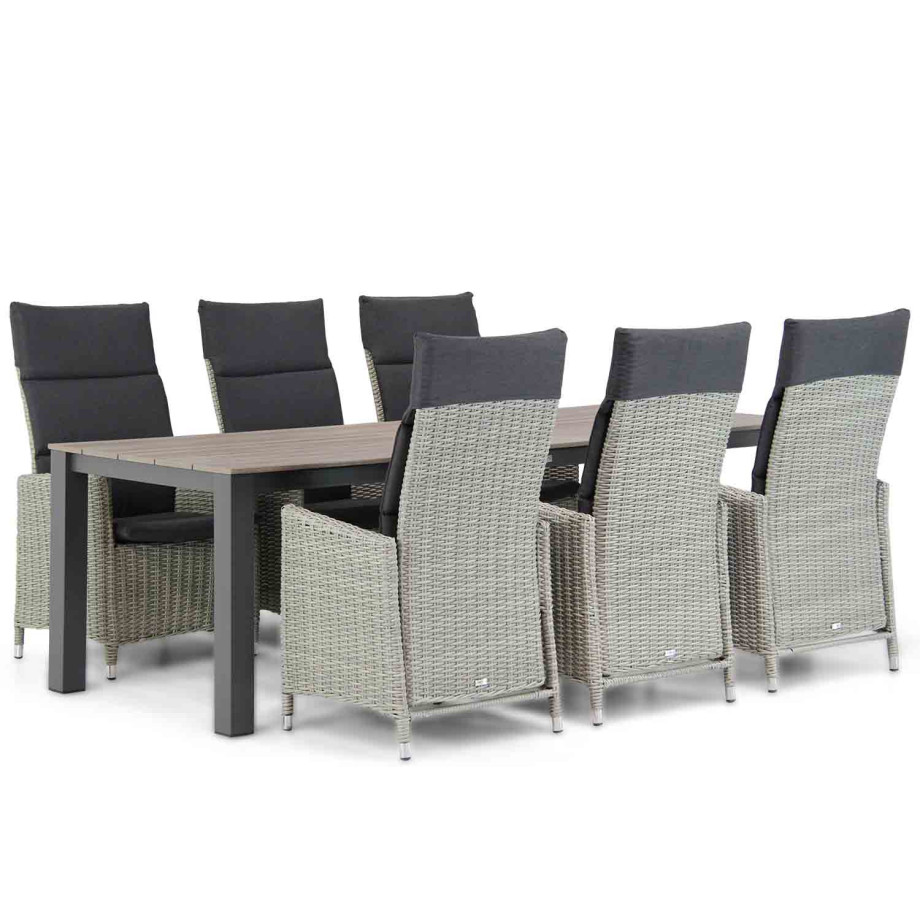 Garden Collections Madera/Valley 240 cm dining tuinset 7-delig afbeelding 1
