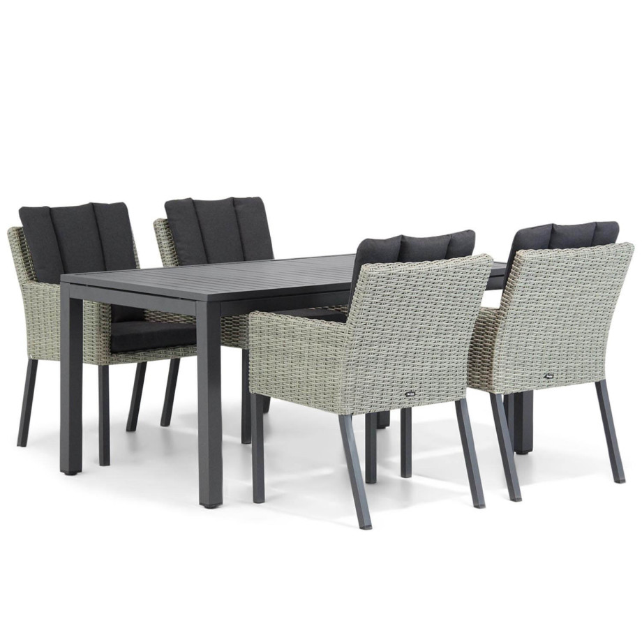 Garden Collections Oxbow/Concept 160 cm dining tuinset 5-delig afbeelding 1
