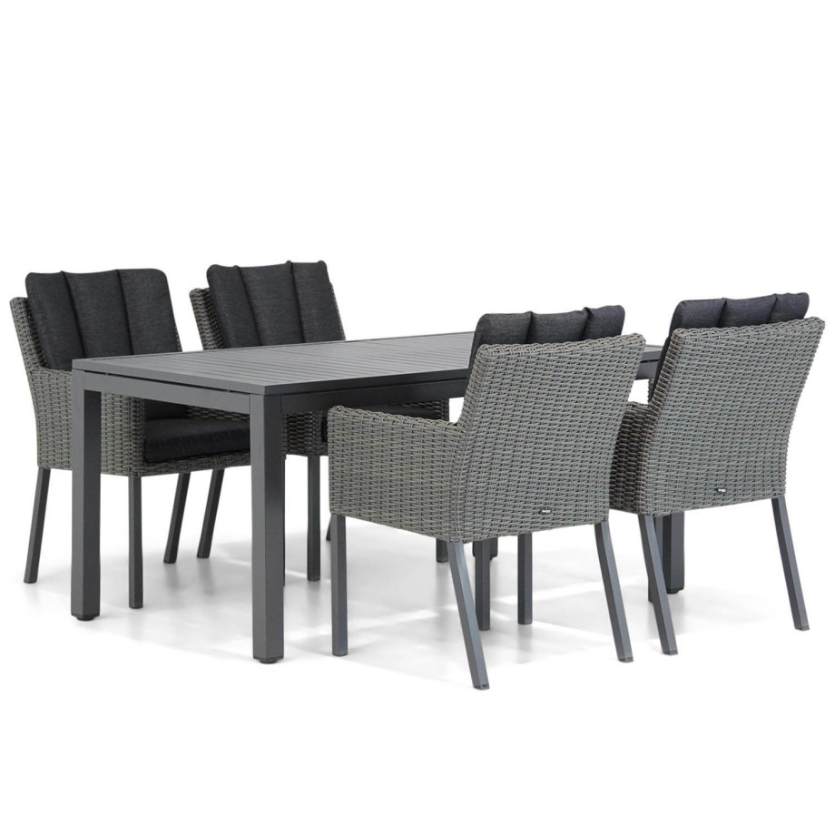 Garden Collections Oxbow/Concept 160 cm dining tuinset 5-delig afbeelding 1