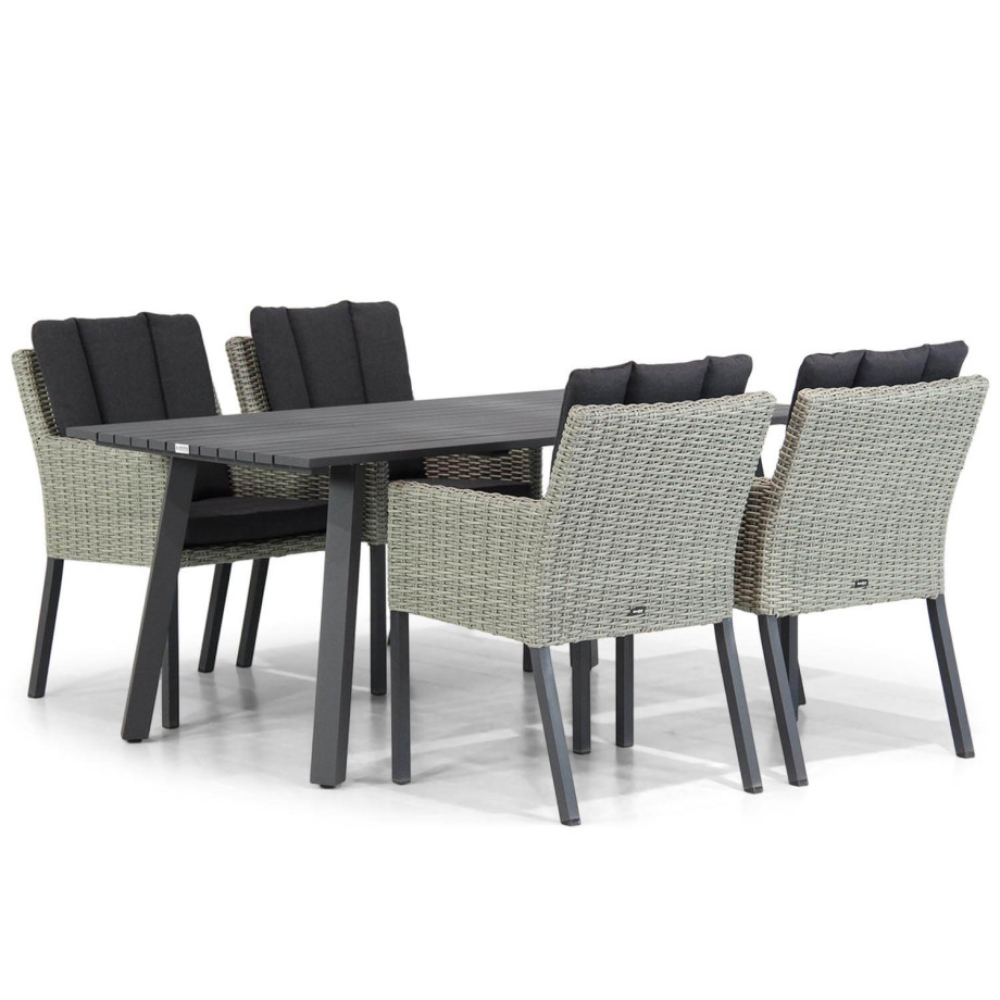 Garden Collections Oxbow/Villagio 170 cm dining tuinset 5-delig afbeelding 1
