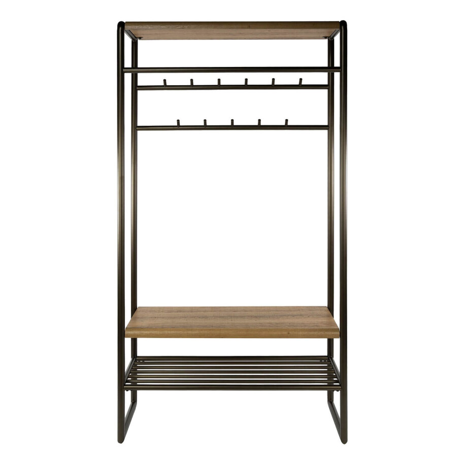 Garderobemeubel Luno 100 cm Drift brown afbeelding 1
