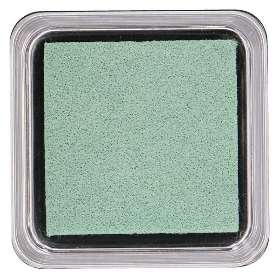 Stempelkussen, lichtgroen, 5 x 5 cm afbeelding 