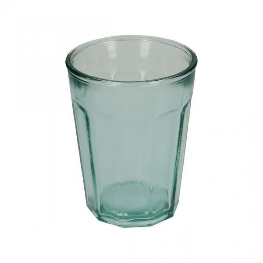 Glas met facetten, gerecycled glas, 400 ml afbeelding 