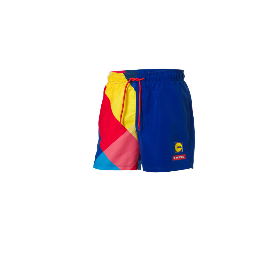 CRIVIT Heren zwembroek Lidl-Trek 2026 (blauw/geel/rood, XL) afbeelding 1