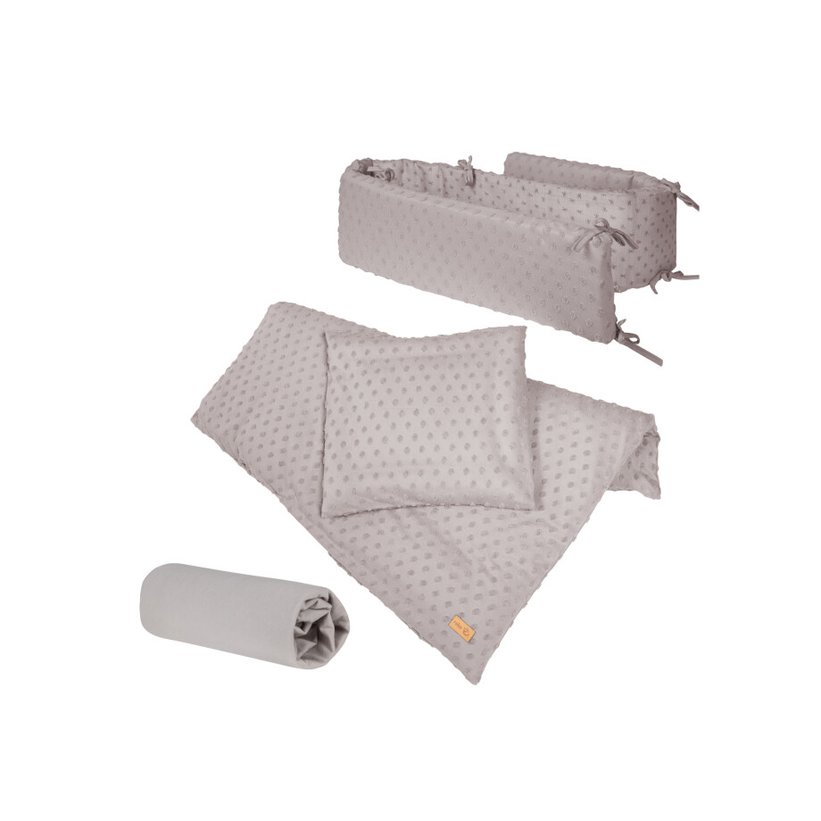 roba Baby slaapset (Lichtgrijs) afbeelding 1