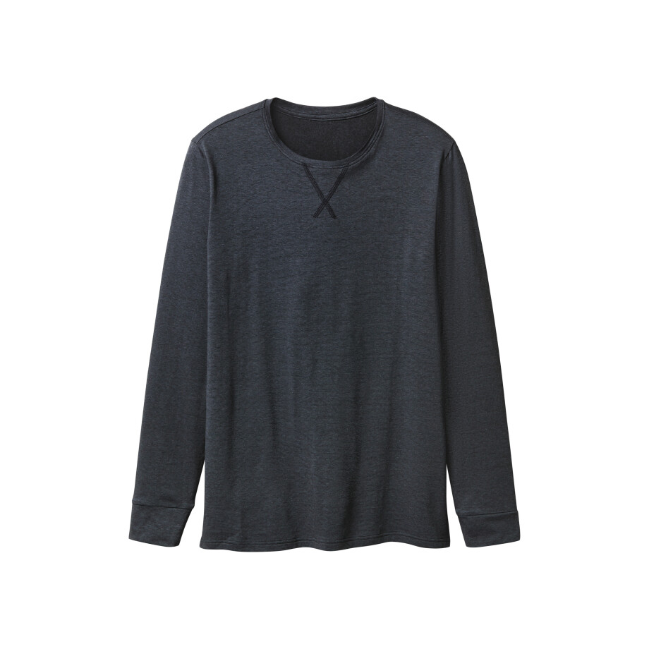 esmara Men Heren thermoshirt (Donkerblauw, XXL) afbeelding 1