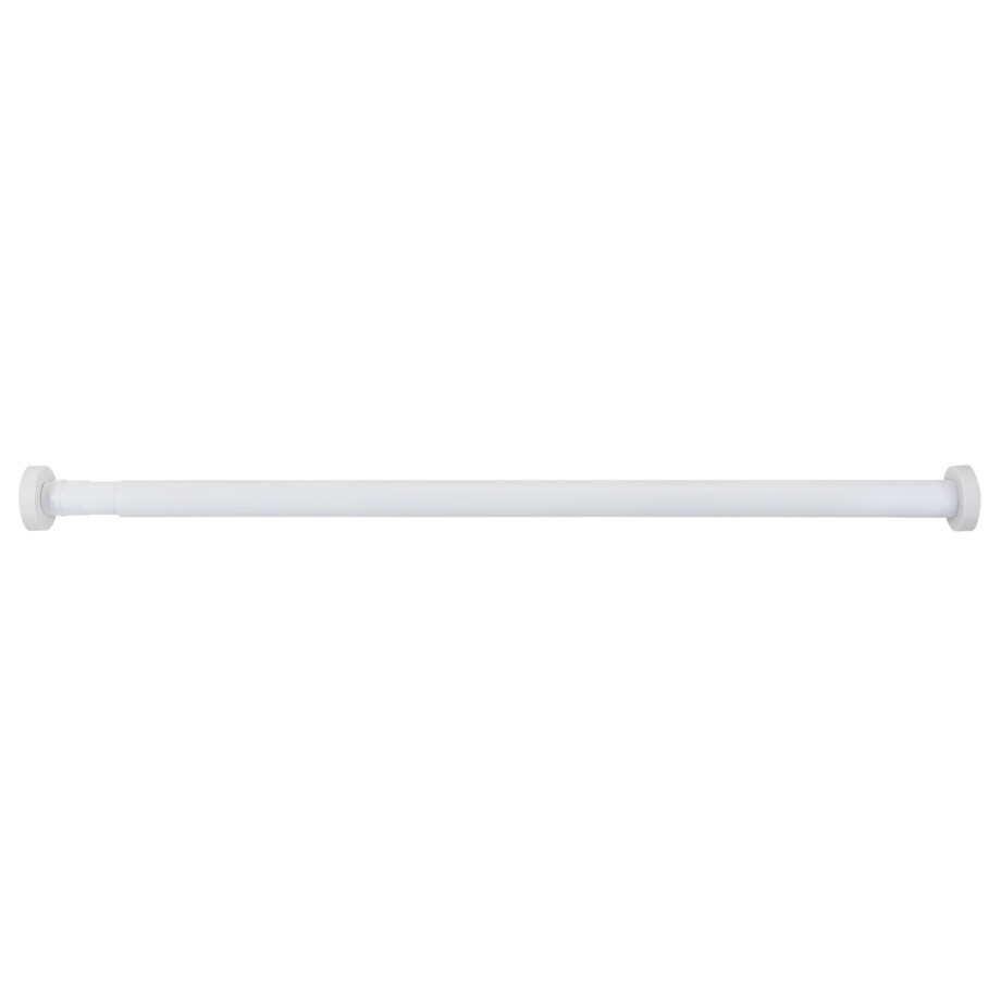 Wenko Telescopische douchestang Luz (Wit, 70 - 115 cm) afbeelding 1